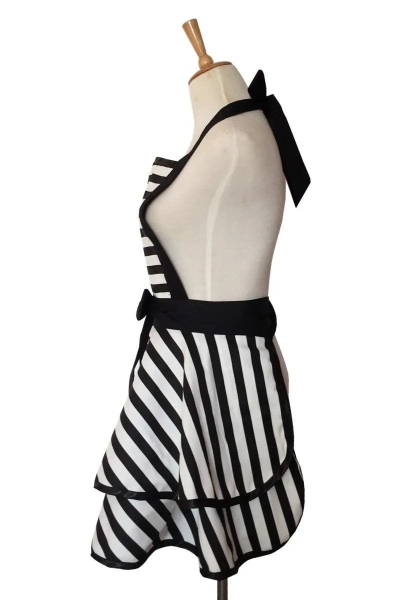 Lovely Apron Cute  Large Swing Princess Apron kitchen Cooking Oilproof Aprons for Women Girls
