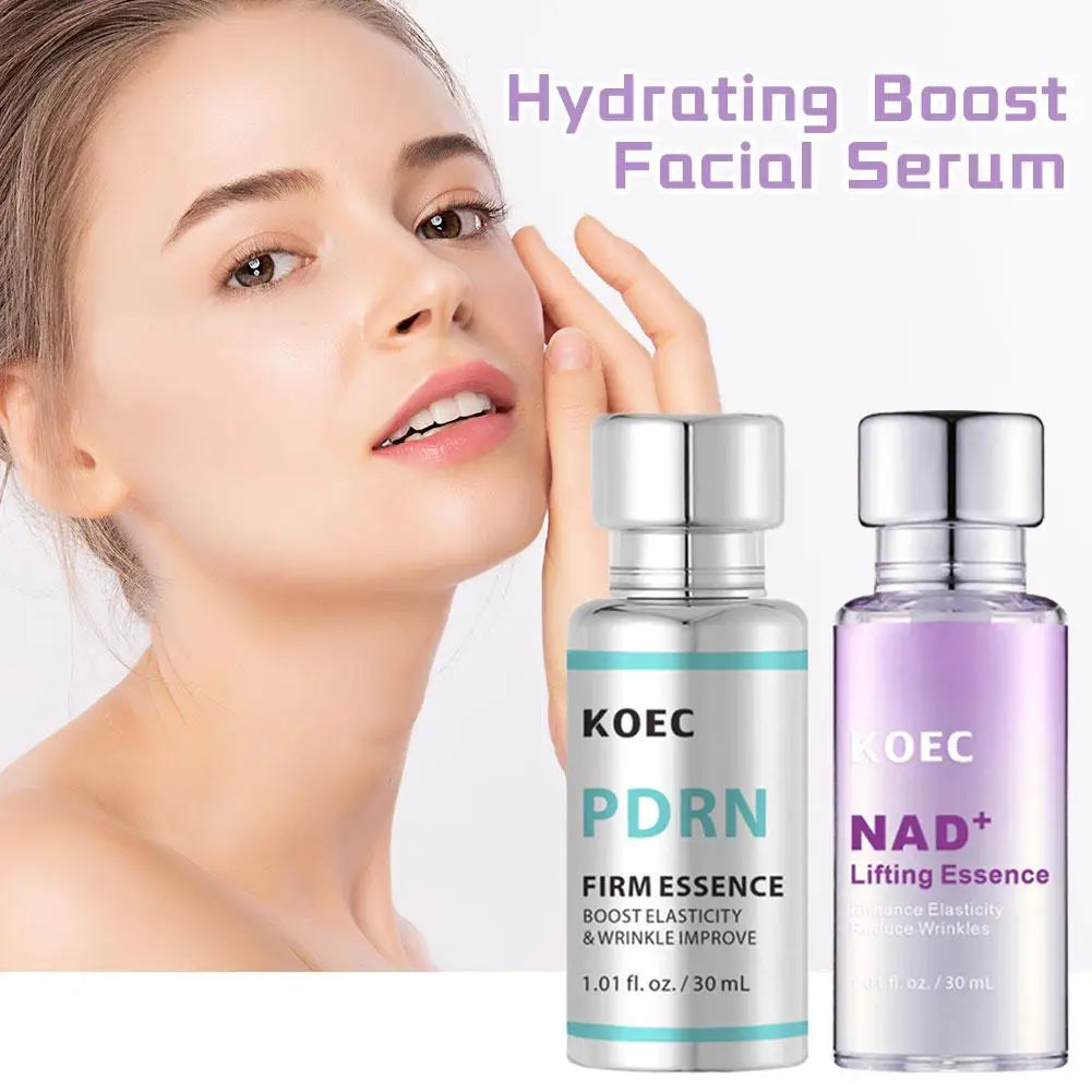 PDRN Korean Nad Plus Facial Essence Elastic Firming Anti Wrinkle Lifting Brightening Moisturizing Youth Serum 30ml Skin Care