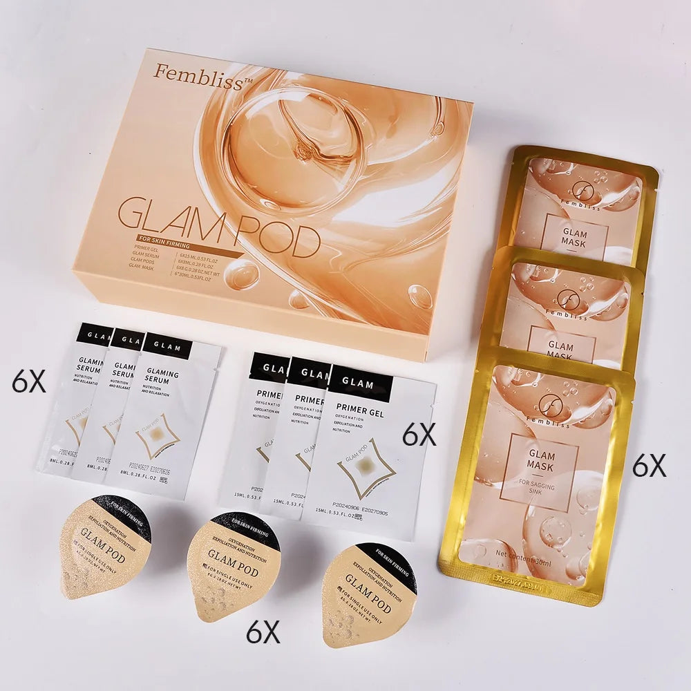 CO2 Pod Kit CO2 Pods For Bubble Facial Machine Facial Spa CO2 Capsule For Aqua Facial Beauty Machine CO2 Serum Gel Skin Care