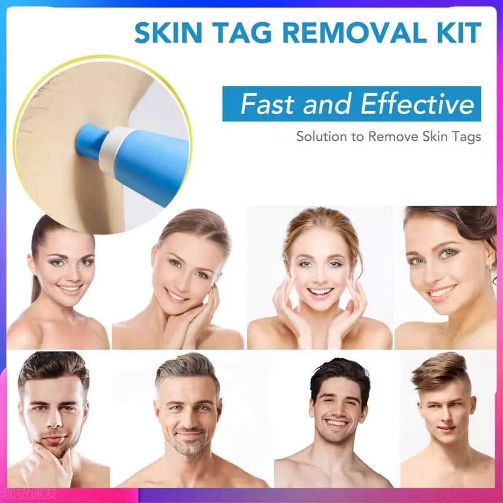 Skin Tag Removal Trade Double Head Wart Remover Pen Kit Home Use Face Skin Care Tool