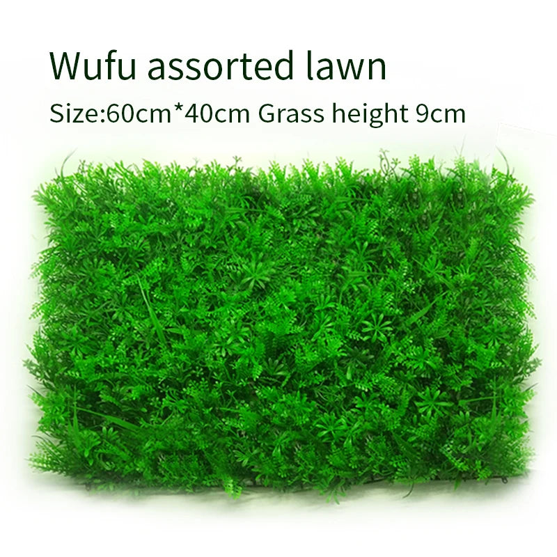 Grass Mat Green Artificial Moss Lawns Garden Turf Carpets Fake Sod Artificial Plant DIY Landscape Wedding Home Decor