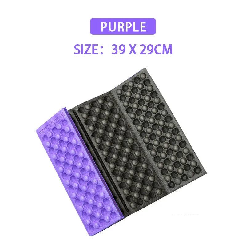 Honeycomb Massage Mat Fold XPE Cushion Outdoor Hiking Camping