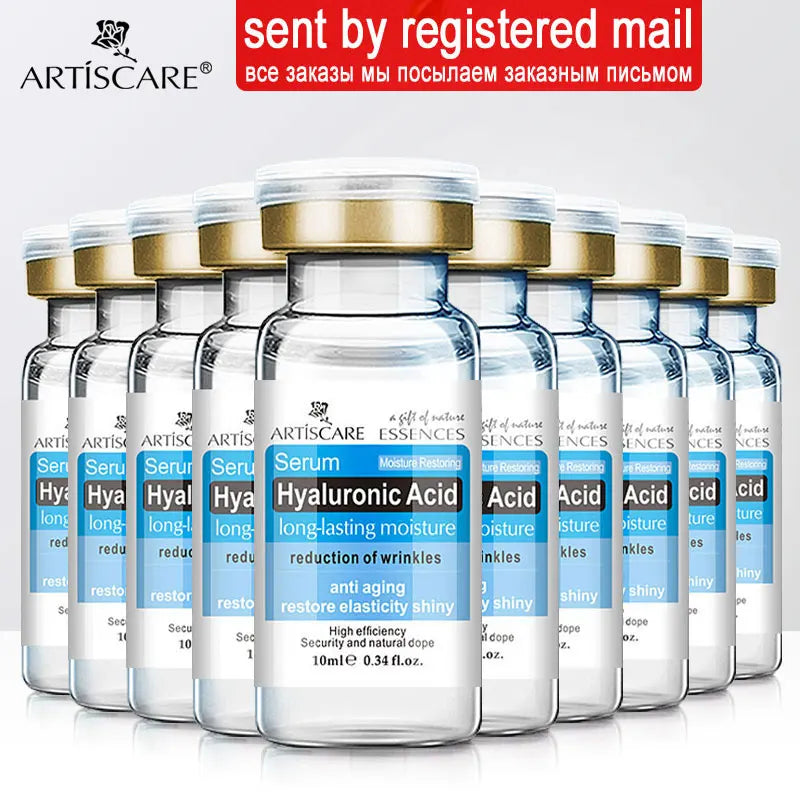 ARTISCARE Hyaluron Acid Serum 10pcs/Lot for Face Moisturizing and Hydrating Skin Care Essence Facial Care