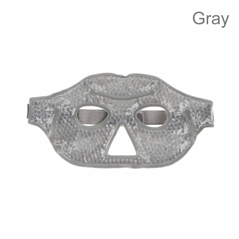Reusable Cooling Eye Mask with Gel Beads - Cold Eye Compress for Puffy Eyes Stress Relief Dry Eye Relief SPA Skin Care Tool