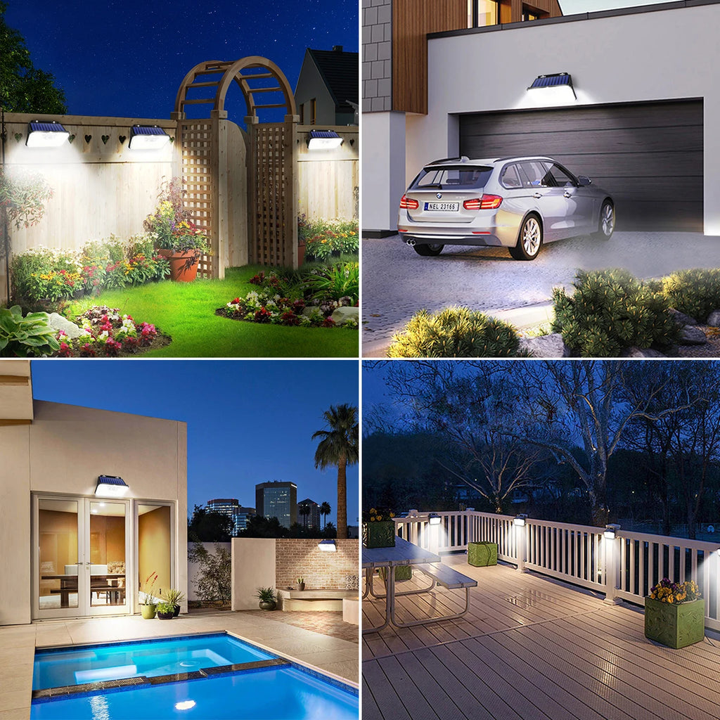 IP65 Waterproof Solar Outdoor Garden Lights Super Bright 148
