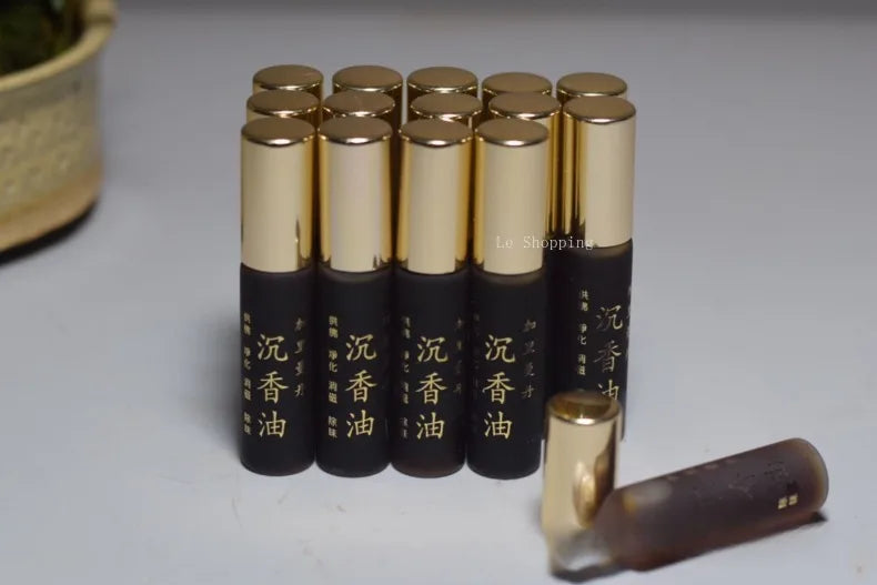 10g Natural Agarwood Essential Oil Ball/Straw Type Kalimantan incense Essential Oil Home Indoor Buddha Beads Car Lasting Aromat