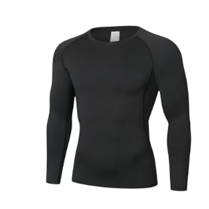 Men's T-shirt Men Running Sport T Shirt Men Compression
