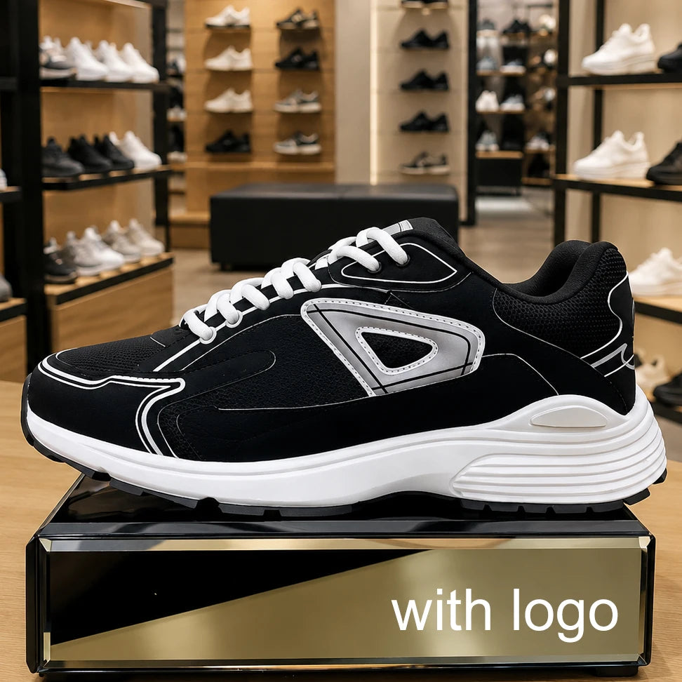 2026 Fashionable Men Shoes B30 Comfortable Women Mesh Lace Up Round Running Shoe Design For Daily Casual Sports Shoes