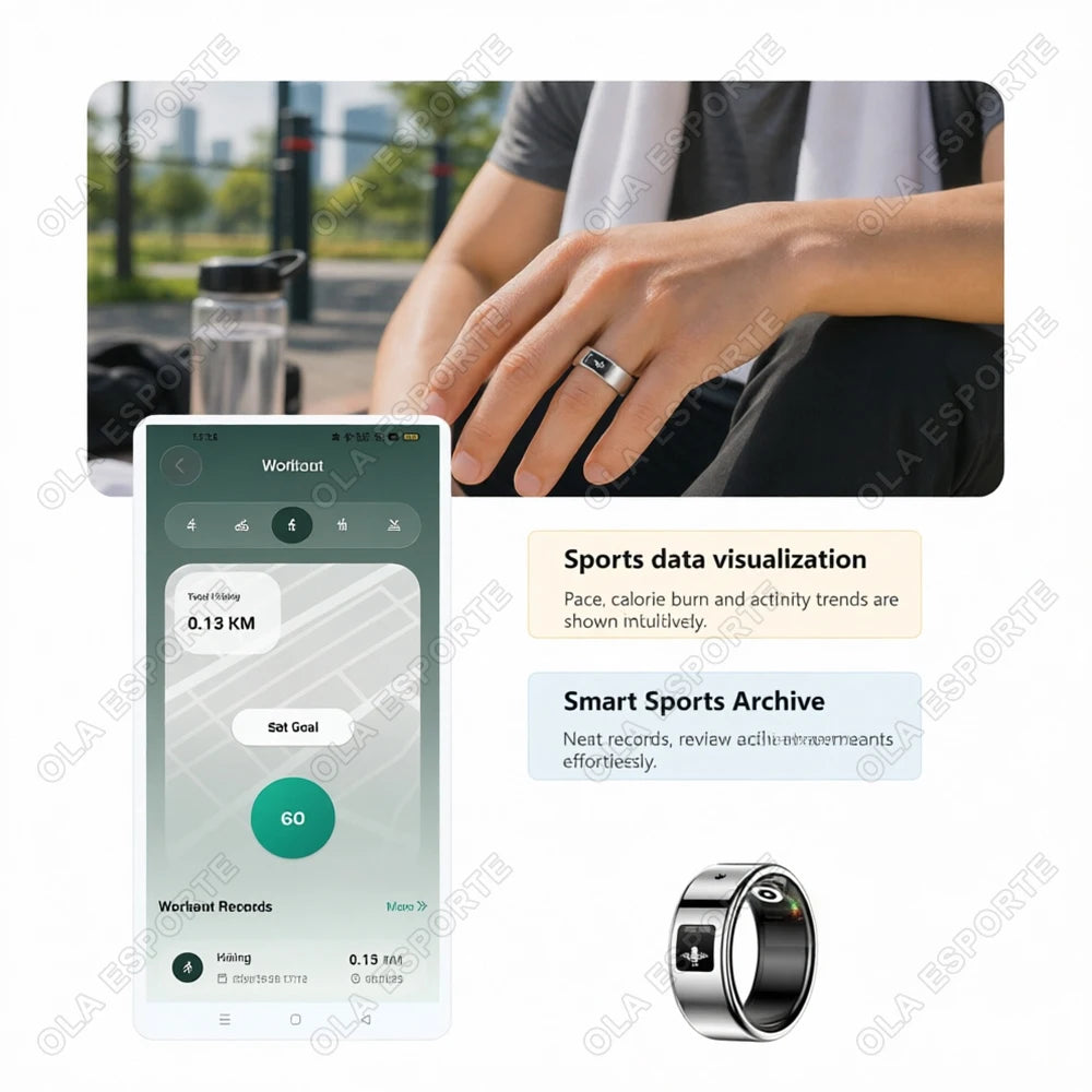 AI Recording Translation Smart Ring