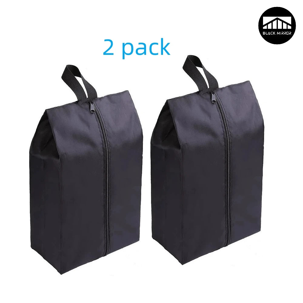 2 or 4 Pack Portable Nylon Waterproof Shoe Storage