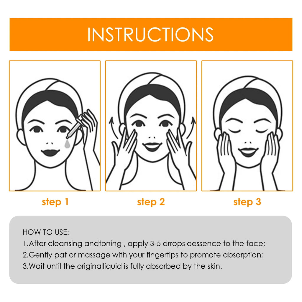 Turmeric Whitening Freckles Serum Remove Dark Spots Melasma Brighten Lighten Melanin Improve Dull Anti-aging Face Skin Care 10ml
