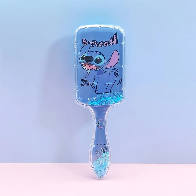Cartoon Stitch Air Cushion Comb Anime Cute Household Items Kawaii Massage Comb Fashion Portable Hairdressing Comb Christmas Gift