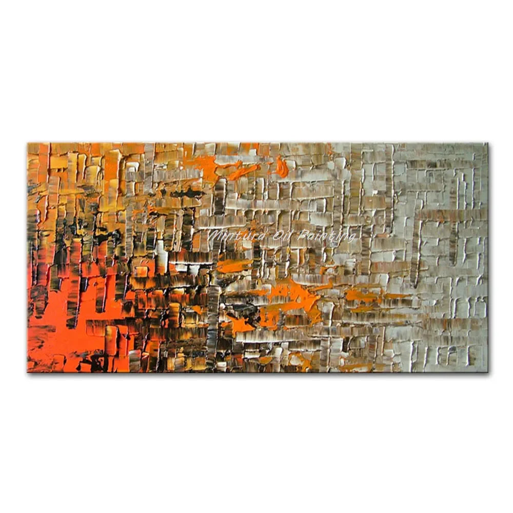 Classic Abstract Aesthetics Wall Art Block Texture HD Oil On Canvas Posters And Prints Home Bedroom Living Room Decoration Gifts
