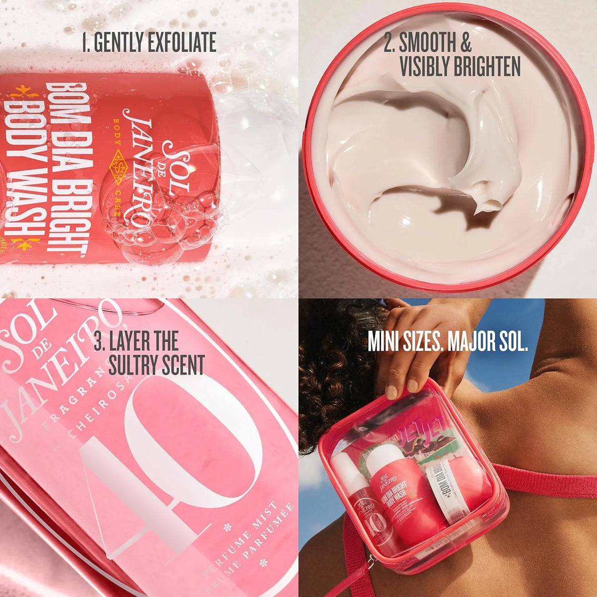 Multiple choices The four travel suits of Sol de