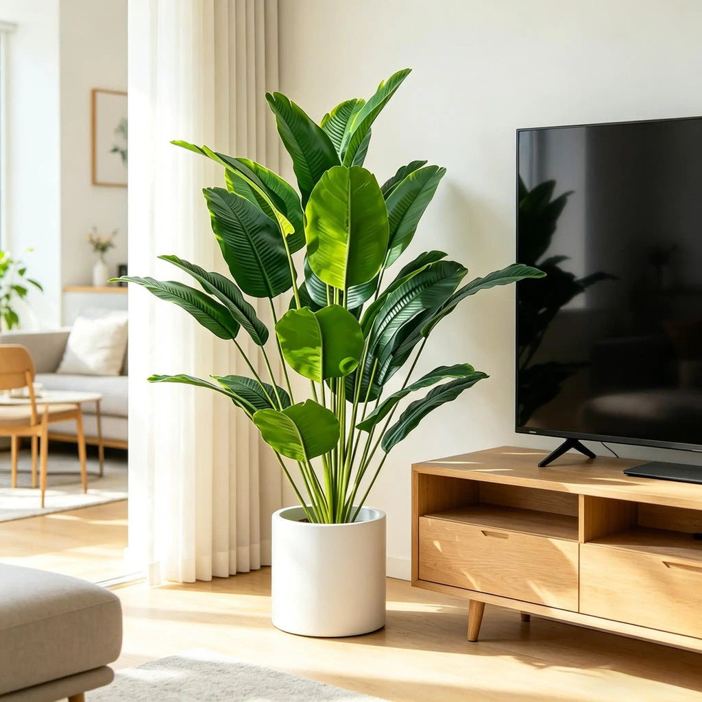 67-112cm Large Artificial Plants Bird of Paradise Tree Tropical