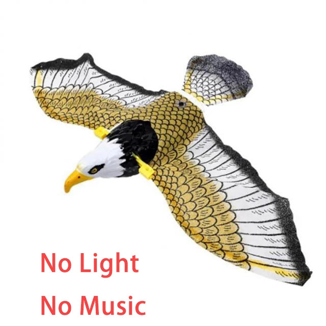 Bird Repellent Hanging Eagle Flying Owl Repellent Scarer Decoy Protection Repellent Pest Control Scarecrow Garden Decor