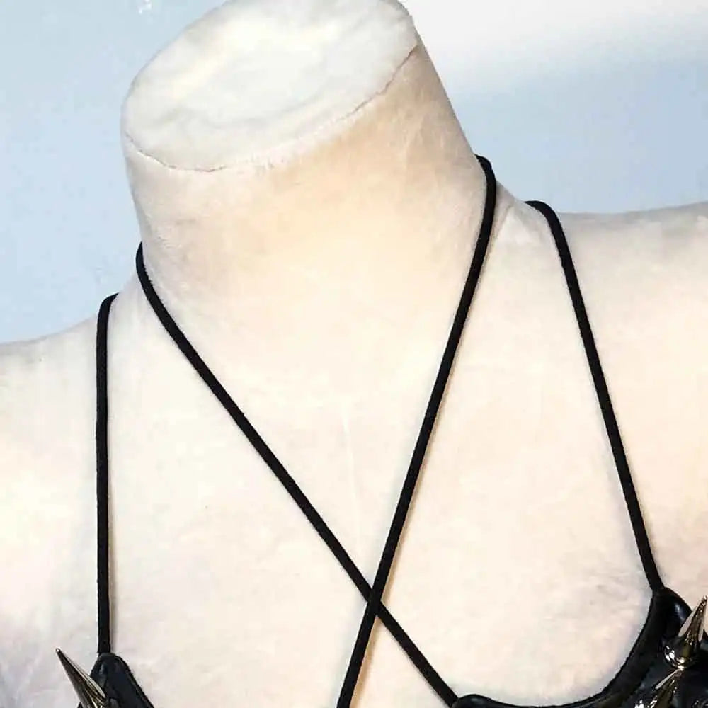 Punk Rock Goth E-Girls Gothic Tank Y2K TOPS Festival Emo Rave