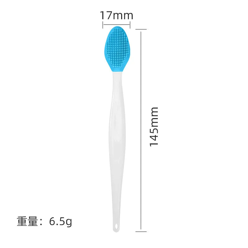 1/5PCS Beauty Skin Care Silicone Face Brush Exfoliating Facial Cleansing Scrub Nose Brush Blackhead Remove Double-Sided Brushes