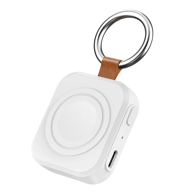 OnePlus Mini Magnetic Watch Wireless Charger For IWatch Portable Power Bank Charging For Watch 10 9 8 7 6 5 Se Ultra Series