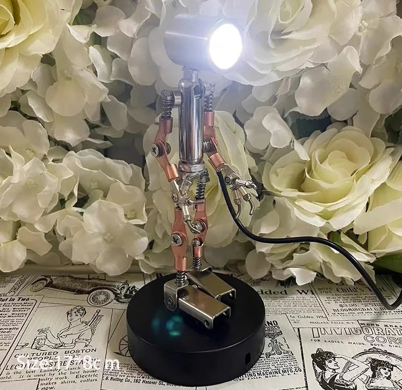 Steampunk mechanical insect big pocket insect model handmade metal creative crafts ornament personalized gift