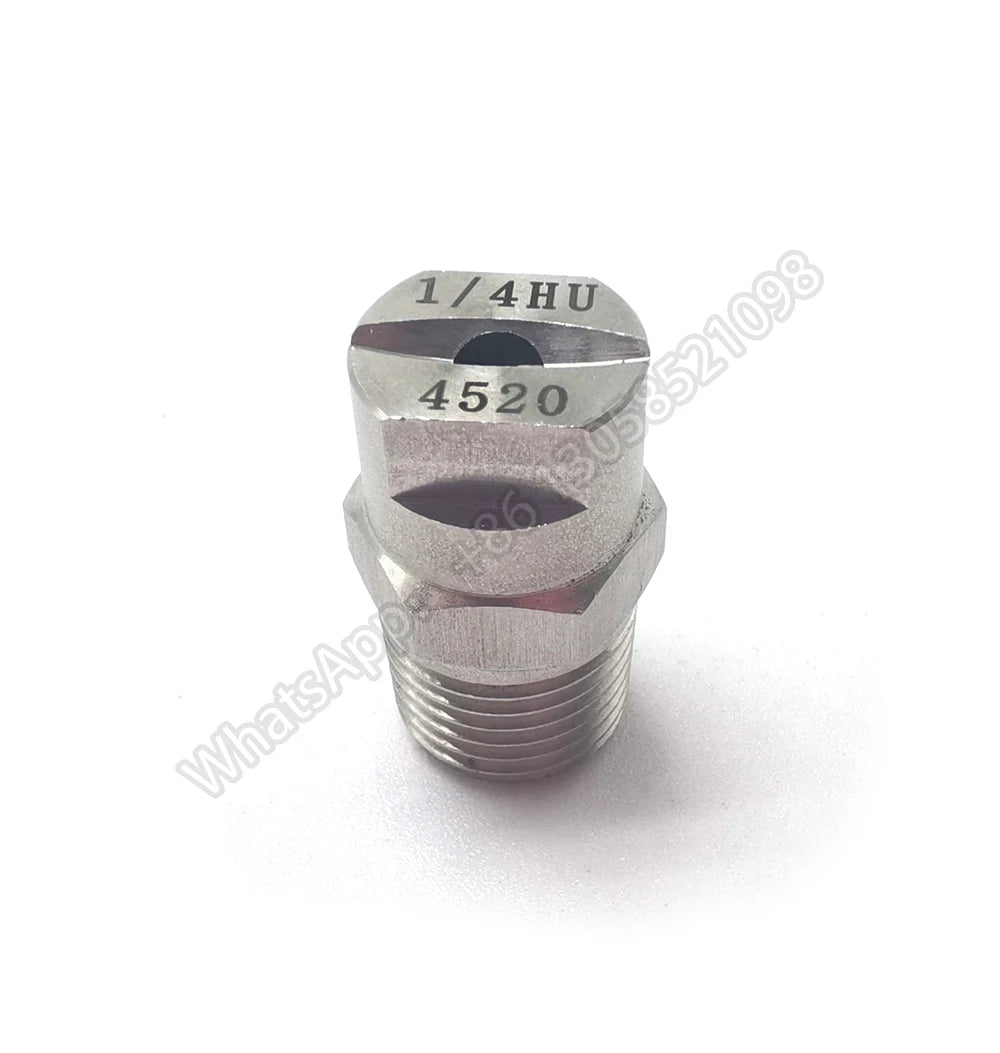 1/4‘’40/50 degree HVV HU Flat Fan Nozzle V e j e t Standard High Impact Stainless Steel Nozzle