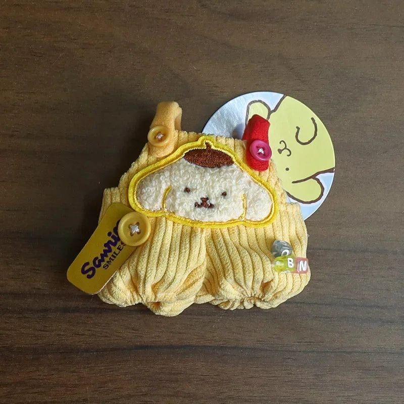 Hot Sanrio For Labubu Series Clothing V1 V2 V3 Toys Cartoon Cute Kuromi Melody Pendant Clothing Doll Fashion Accessories Gift