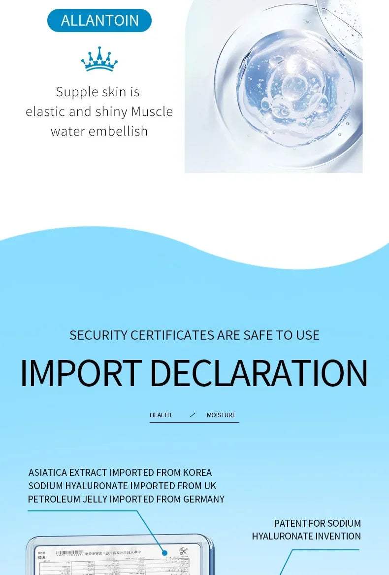 SADOER Hyaluronic Acid Neck Mask Collagen Firming Neck Masks Nourishing Brightening Beauty Moisturizing Necks Skin Care