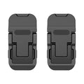 1 Pair Laptop Stand Computer Keyboard Holder Foldable Mini Size Computer Support Holder Space-saving Desk Organizer Laptop Riser
