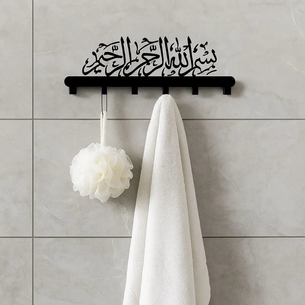 Practical Rust-Resistant Wall-Mounted Keys Holder Durable Stylish Towel Coat Rack Decorative Towel Holder For Entryway