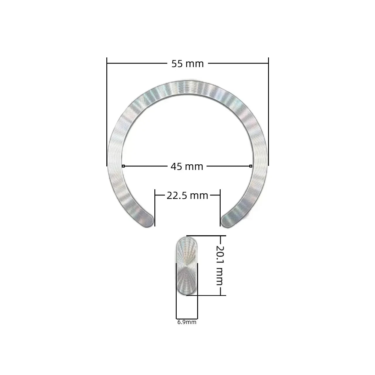 Strong Magnetic Metal Plate Ring for IPhone 17/16/15 Magsafe Wireless Charger Car Phone Holder Round Magnet Patch for IPhone