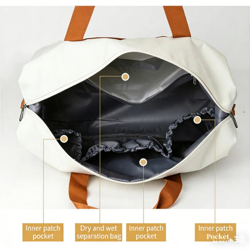 Travel Gym Bag Short-distance Luggage Portable Fitness Bags Shoulder
