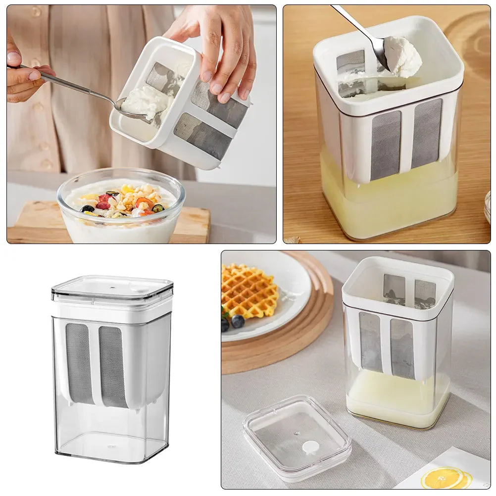 Greek Yogurt Maker Yogurt Filter Stainless Steel Strainer Whey