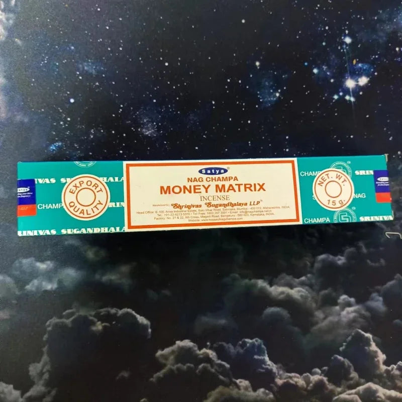 Satya Incense Sticks Handmade India White Sage Dragons Blood Natural Household Indoor Clean Air Incense Sticks NAG Champa