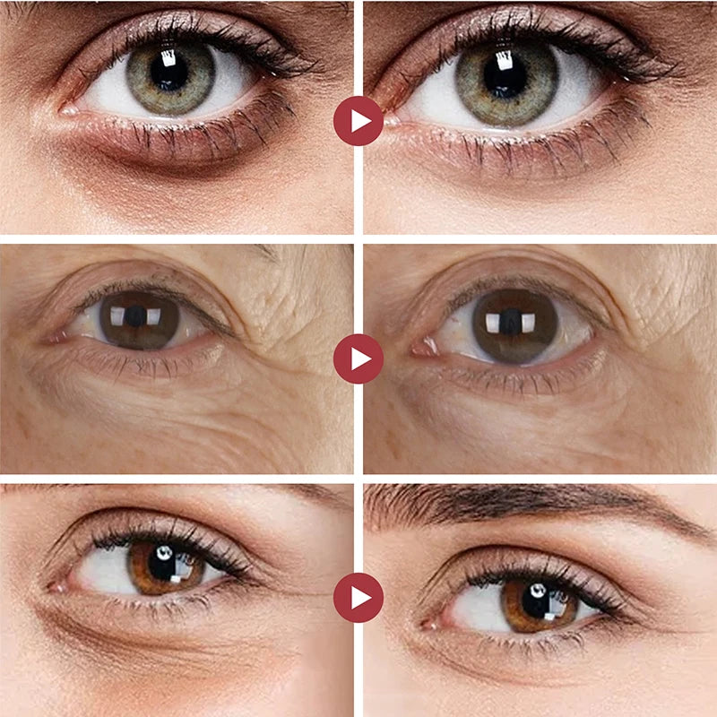 Collagen Eye Mask Wrinkle Remove Eyes Patches Firming Lifting Fade Fine Lines Hyaluronic Acid Moisturizing Smooth Eye Skin Care