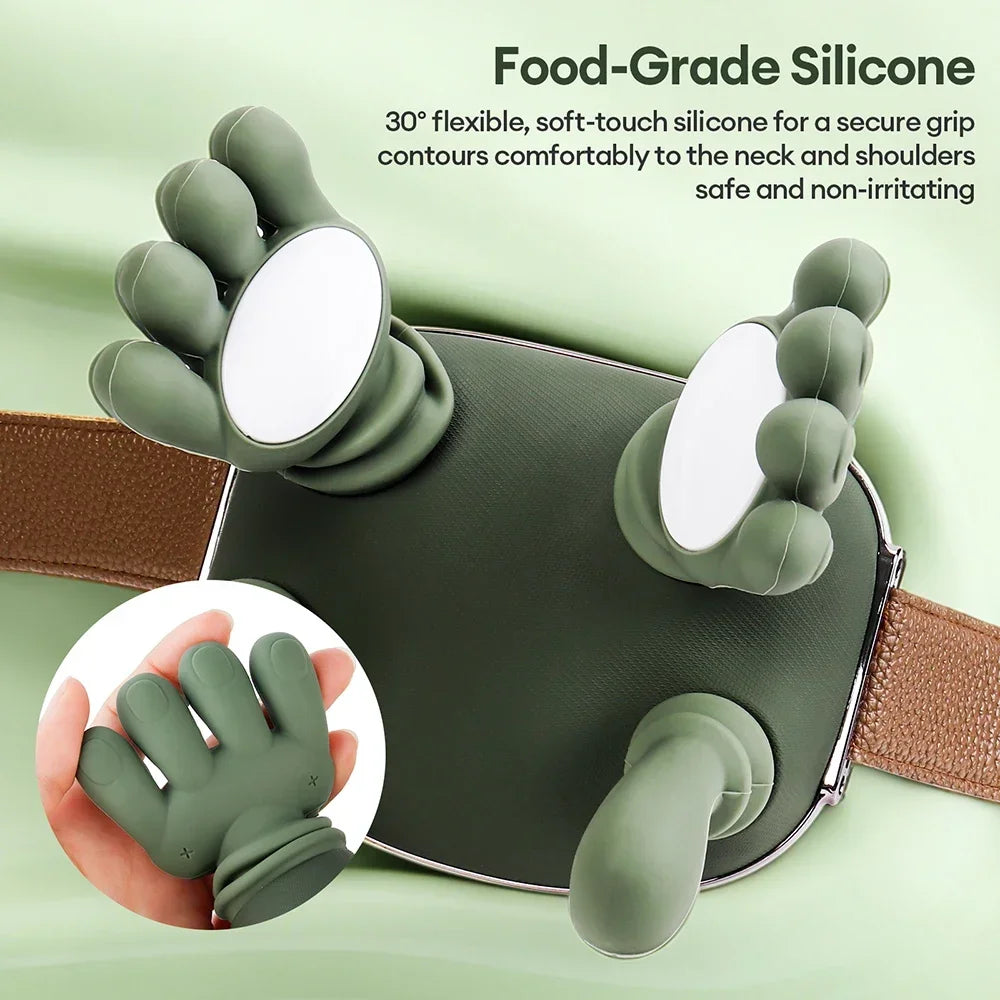 Electric Neck Shoulder Massager 4D Kneading Simulated Human Hand