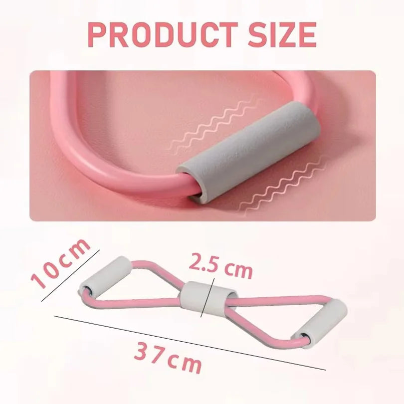 Yoga Resistance Bands Elastic Band Sports Exercise Puller 8-shaped