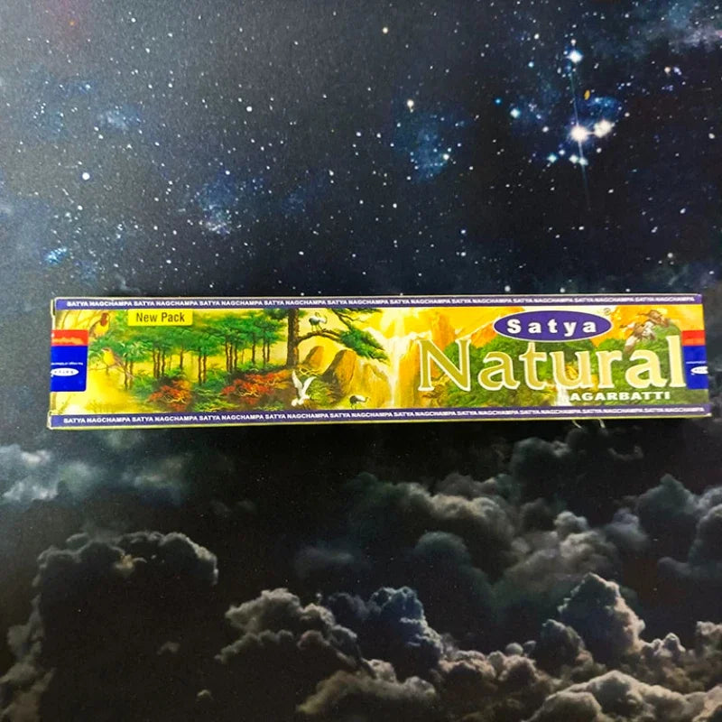 Satya Incense Sticks Handmade India White Sage Dragons Blood Natural Household Indoor Clean Air Incense Sticks NAG Champa