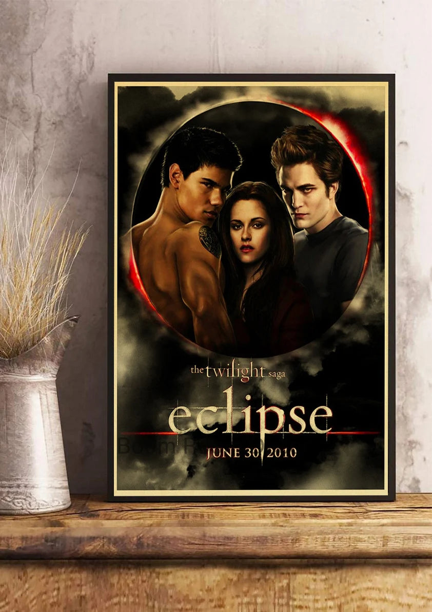 Film TV Movie Twilight Vintage Posters Wall Bedroom Painting Nostalgia Decor Aesthetic Cartoon Art Gift Print Art Wall Paintings