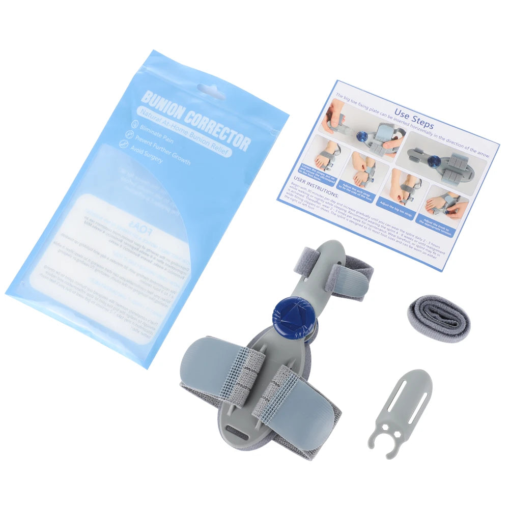 Bunion Splint Big Toe Straightener Hallux Valgus Correction Orthotics Foot Bone Thumb Adjuster Correction Bunions Corrector