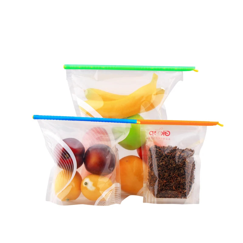 30Pcs/15Pcs Set Bag Clips Food Snack Bags Sealing Clips Seal Stick Food Preservation Sealer Reusable Kitchen Storege Organizer