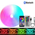 5V USB RGB Neon LED Strip Light 1M 2M 3M 4M 5M LED Neon Strip With App and 44key Remote Control For Home Decor Lights