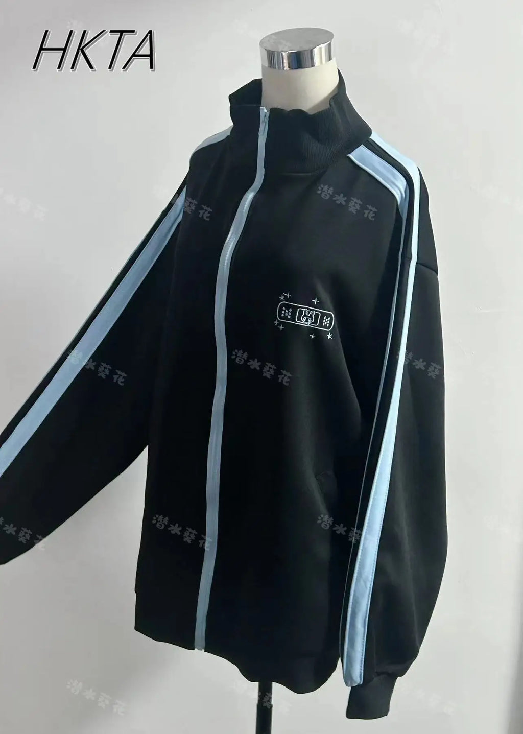 Original Sweatshirt Jacket Autumn Winter New Harajuku Two-dimensional Angel Zipper Cardigan Hoodies Coat Student Y2K Aesthetic