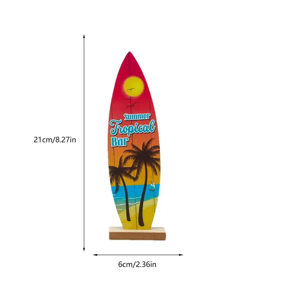 Multifunctional Surfboard Table Top Surf Board Decor For Wall Surf Board Decor For Wall Surfboard Beach Signs Summer Wood Sign