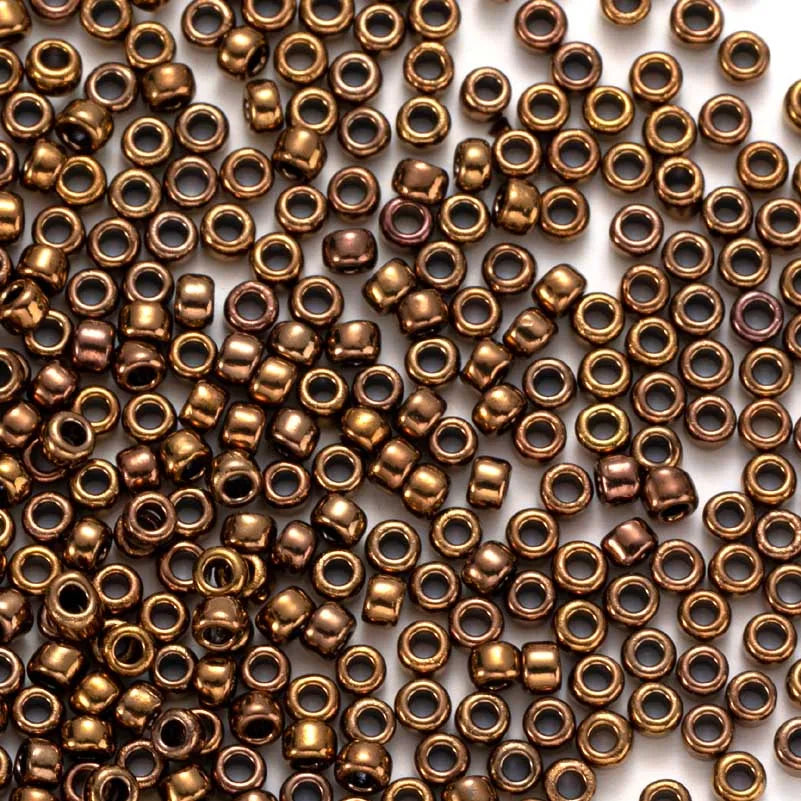 TAO Beads 2.0MM 10Grams/Tube  Metallic Color Round Glass Beads For DIY Handmade Needle Work  Sewing