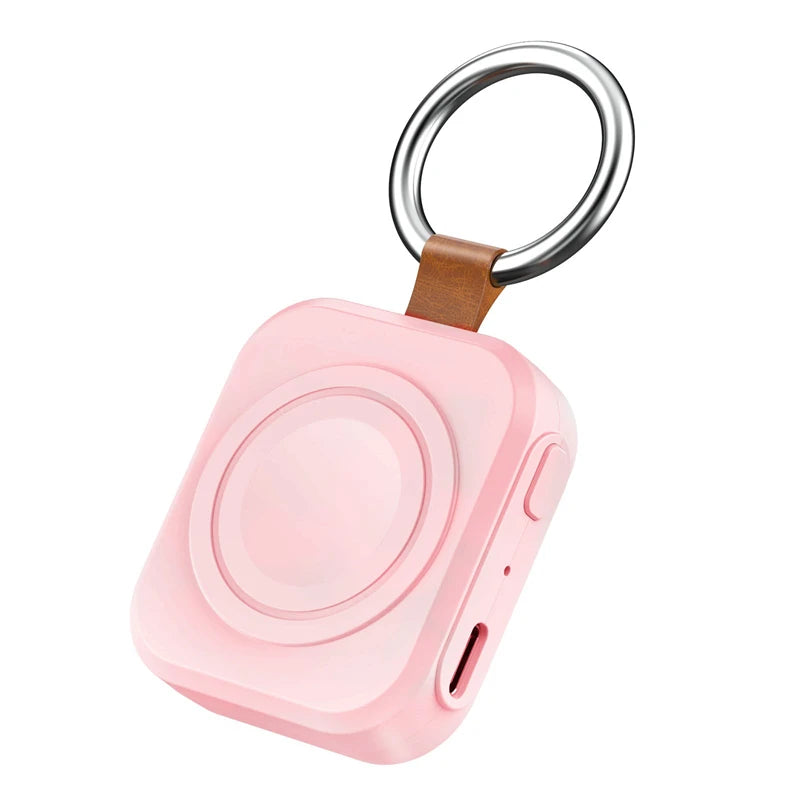 OnePlus Mini Magnetic Watch Wireless Charger For IWatch Portable Power Bank Charging For Watch 10 9 8 7 6 5 Se Ultra Series