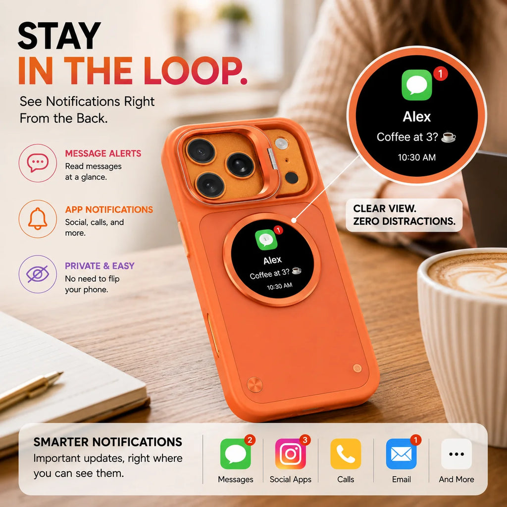 Smart Display Window iPhone Case