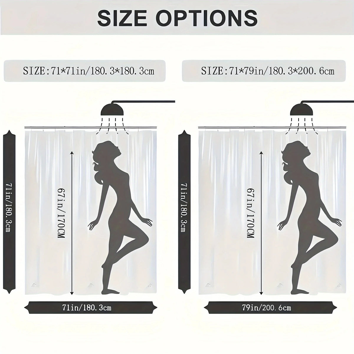 Chun Li Anime Inspired Fashion Shower Curtain with Hooks, Removable & Durable Polyester Bathroom Decor, Machine Washable, Elegan