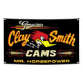 90x150cm Mr.Horsepower Clay Smith Cams Flag Tapestry Polyester Digital Printing Banner for Garage Wall Art Out Door Decoration