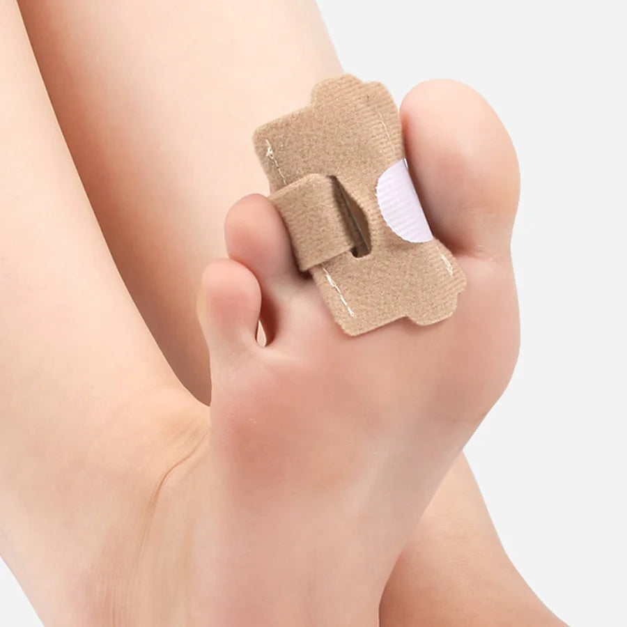 Hammer Toe Straightener Toe Splints Bandages for Correcting Hammertoe Crooked & Overlapping Toes Protector