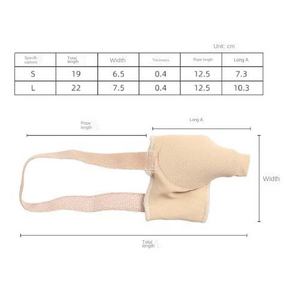 Toe Valgus Adjuster Little Toe Straightener Toe Orthotics Brace Bunion Protector Little Toe Separators Pedicure Tool Elastane